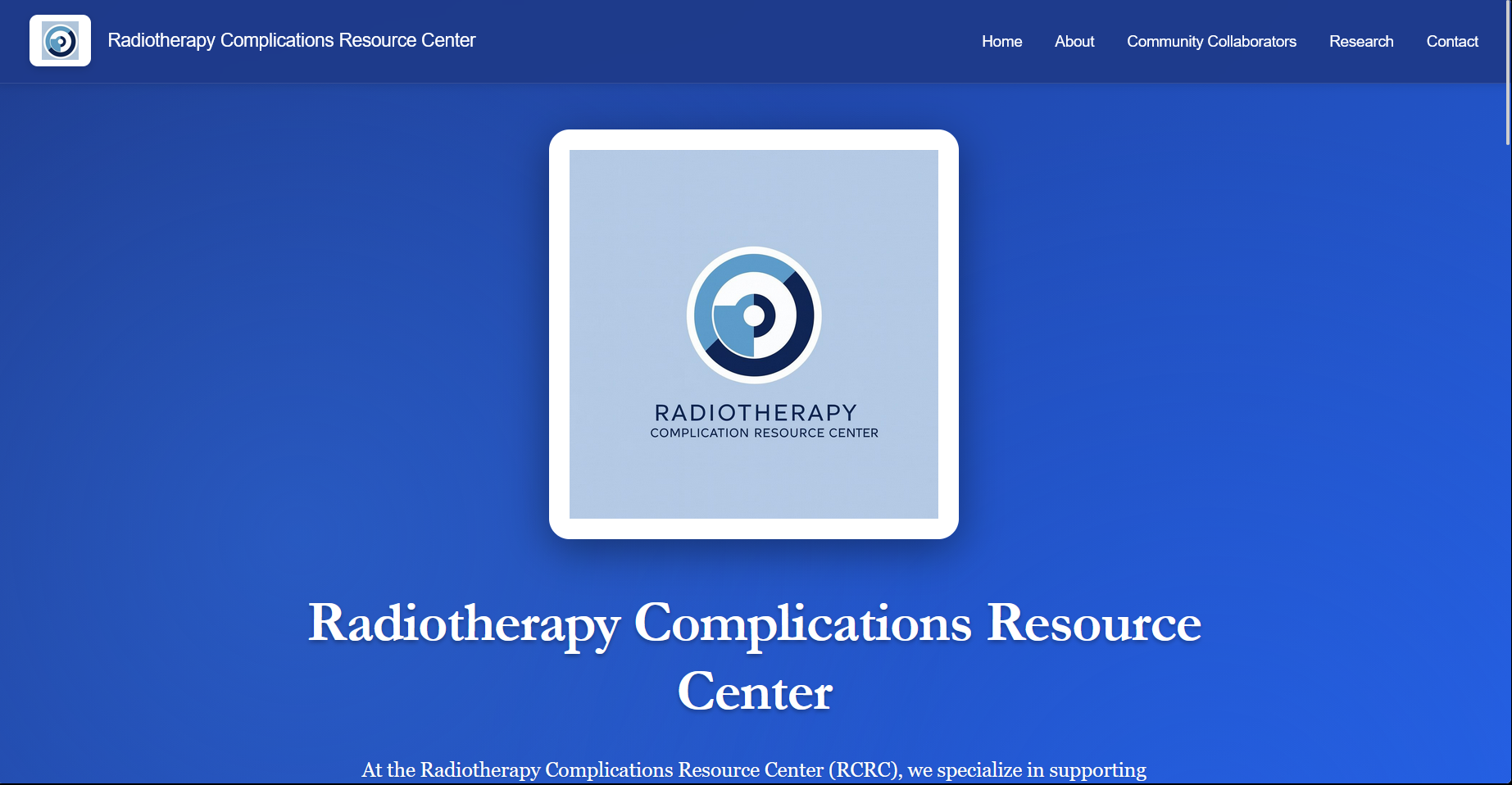 Radiotherapy Care Resource Center